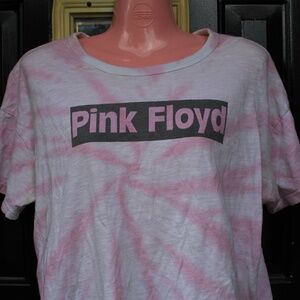 Pink Floyd '87 World Tour Crop Top Tee- Womens Medium